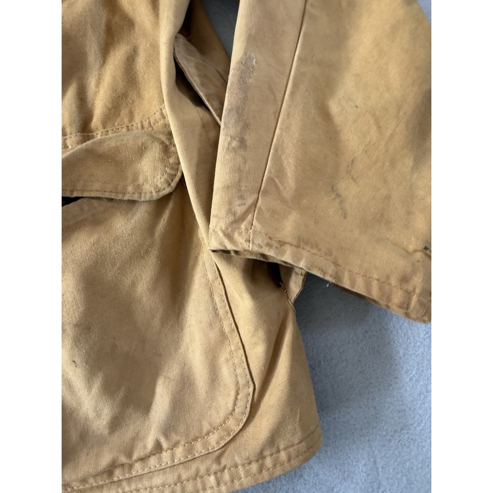 VTG Winchester Hunting Field Jacket Canvas Bird Hunting Cotton L - Picture 7 of 14